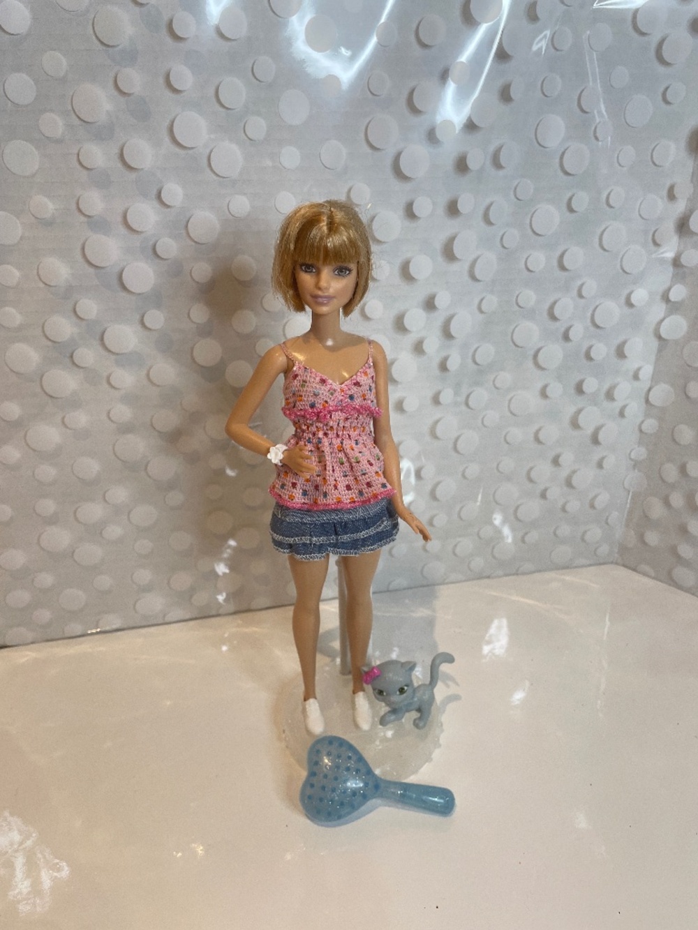 Barbie Fashionistas Petite doll (redressed)